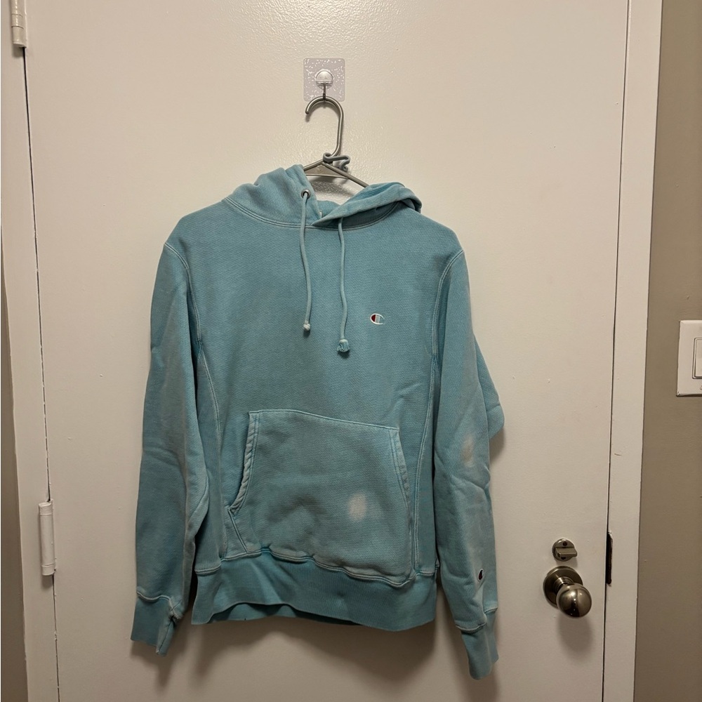 Champion Men's Blue Hoodie